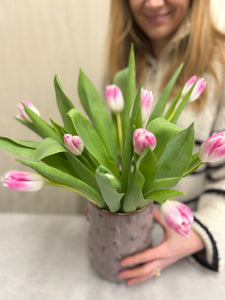 Dozen Pink Tulips