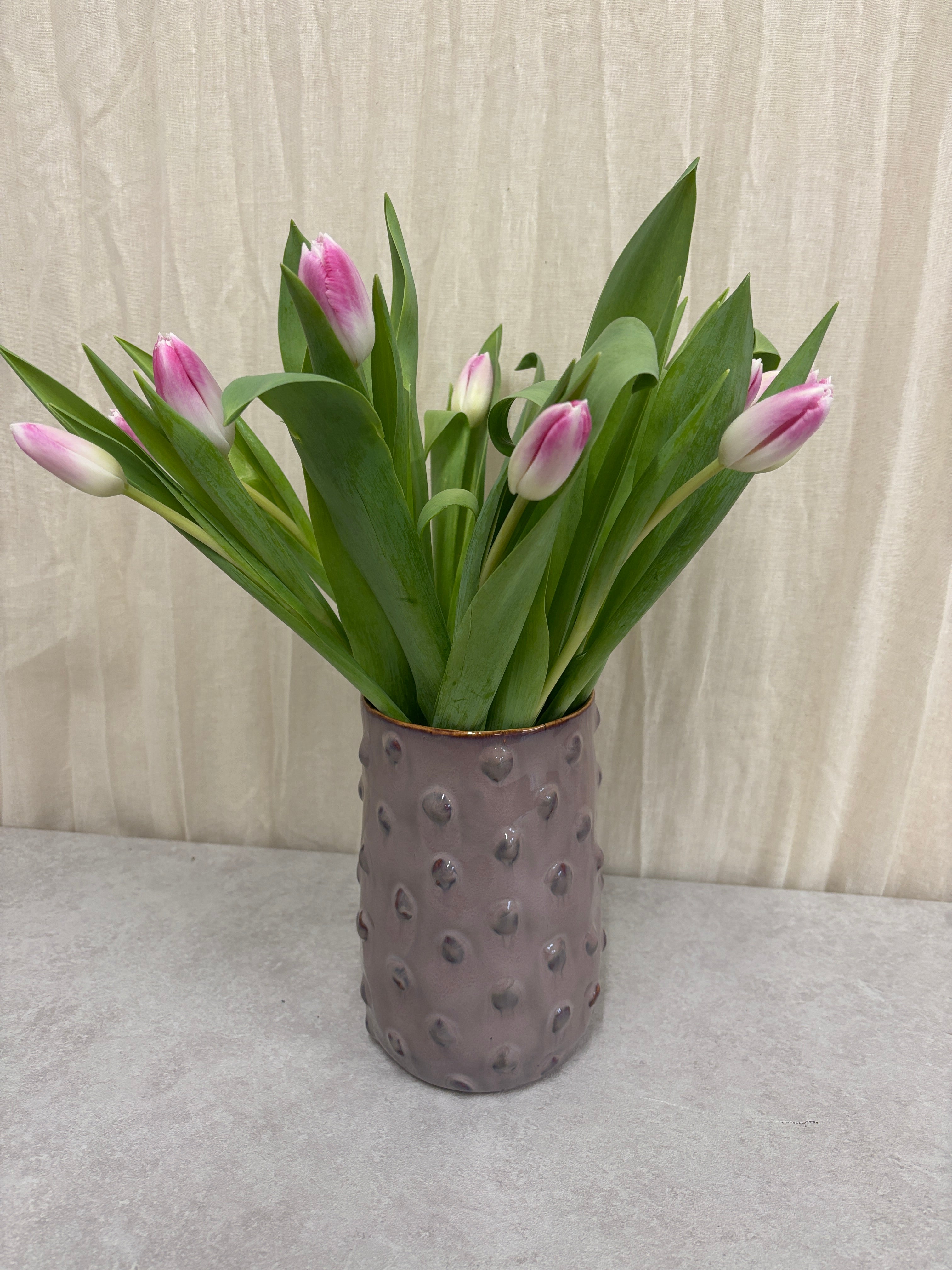 Dozen Pink Tulips