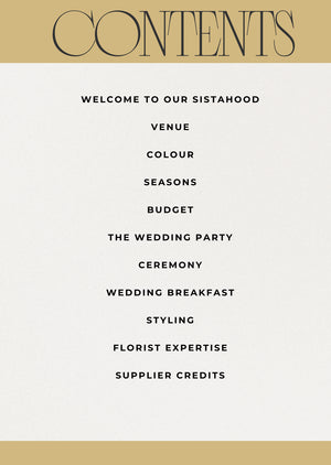 Floral Sistas Ultimate Wedding Flower and Styling Guide